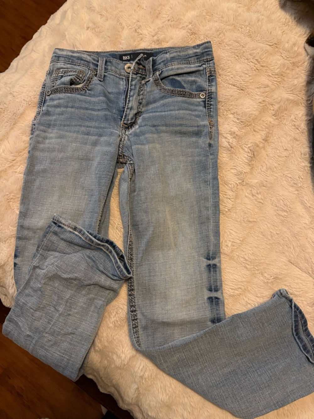 BKE Light Blue Kids' Jeans
